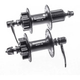 Par Cubos Shimano Deore M475 32 Furos Disco 6 Furos 8 A 10v
