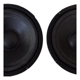 Par De Alto Falantes, 8 Polegadas, 8 Ohms, 100wrms Cada