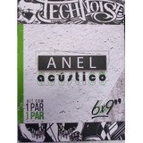 Par De Anel Acústico Technoise 6x9 P/alto Falantes Espuma