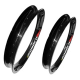 Par De Aro Aero Monaco P/ Cg Titan Fan Ybr 125 150 160