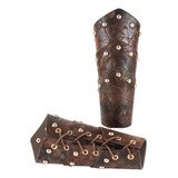 Par De Braceletes Viking Medieval Cosplay Luxo