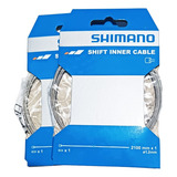 Par De Cabo De Cambio Shimano 1.2x2100mm Road 2 Unidades
