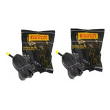 Par De Câmara Ar Pirelli Bicicleta Mtb Aro 26 Bico Grosso 