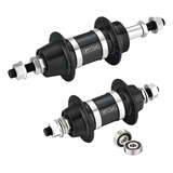Par De Cubo Aluminio C/ Rolamento Bike Freio V-brake 36f