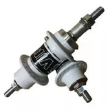 Par De Cubo Bike Com Rolamento Viper 36 Furos Branco