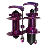Par De Cubo Gta Barulhento Cassete K7 36furos Bike Mtb Cores Cor Roxo