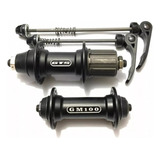 Par De Cubo Gts Gm100 Preto 32f C/ Blocagem V-brake 7v