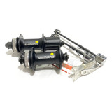 Par De Cubo Shimano Alivio Fh-hb-m435 32 Furos 8/9/10v
