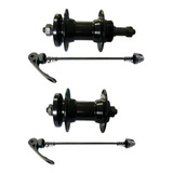 Par De Cubos Dt/tr Rosca Disco Aluminio Gts Tec 36f Preto