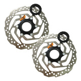 Par De Disco Rotor Shimano Center Lock Sm-rt10 160mm 