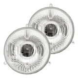 Par De Farol Onibus Micro Onibus 14,5 Cm 145mm