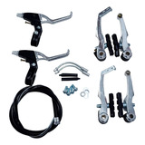 Par De Freio V-brake Em Alumínio Para Bicicleta Ciclismo Mtb