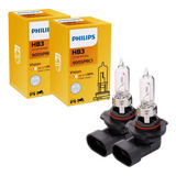 Par De Lâmpadas Philips Vision +30% Hb3 60w Standard 