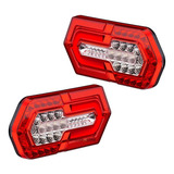 Par De Lanterna Traseira Turn Led Sinalsul 24v 2237