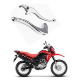 Par De Manete Mini Bros 160 Freio A Disco Cromado 2023 2024