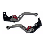 Par De Manetes Esportivo Titânio Honda Cbr 600rr 08-13 Emgo