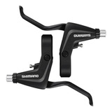 Par De Manetes Freio Bike Shimano T4000 Disco Ou V-break