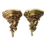 Par De Oratório / Par De Peanha / Suporte De Parede Vintage