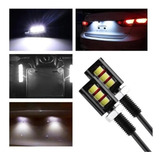 Par De Parafuso 3 Leds Para Luz De Placa Moto Carro