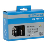 Par De Pedal Shimano Pd-m540 Preto Original Super Leve Zero