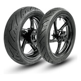 Par De Pneus 120/70-17 + 180/55-17 Hornet Furia G2 Tubeless