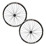 Par De Rodas Bicicleta Aro 24 Bike Jante Aero Reforçado