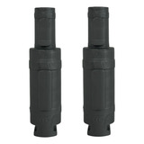 Par De Travas Cinza Adaptador De Capota Para Triciclo Band.