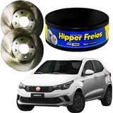 Par Disco Freio Diant Solido Palio Attractive 1.4 8v 11-16