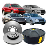 Par Disco Freio Diant Ventilado Audi A3 Golf Passat Variant