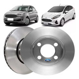Par Disco Freio Dianteiro Ford Ka Ford New Fiesta