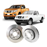 Par Disco Freio Dianteiro Nissan Frontier 2006 A 2016