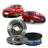 Par Disco Freio Dianteiro Ventilado New Fiesta New Ka