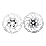 Par Disco Freio Rotor Shimano Deore Rt64 160mm + 180mm