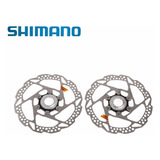 Par Disco Freio Rotor Shimano Rt54 180mm Center Lock Porca