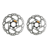 Par Disco Freio Rotor Shimano Slx Ice Tech Rt70 160mm 180mm
