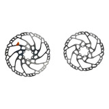 Par Disco Rotor Shimano Slx Deore Sm-rt66 180mm + 203mm