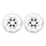 Par Disco Rotor Sm-rt64 140 + 160mm Shimano Center Lock
