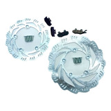 Par Discos De Freio Esportivo Ys 250 Fazer 16 - 17 Wave