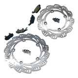 Par Discos Freio Wave Cb 250f Twister C/ Abs Todas Cb250