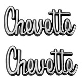Par Emblema Chevette Manuscrito P/ Chevette Tubarão 73/77