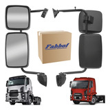Par Espelho Retrovisor Com Auxiliar Ford Cargo 2012 A 2019