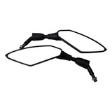 Par Espelho Retrovisor Esportivo Rosca Honda Suzuki Yes 125