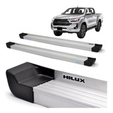 Par Estribo Hilux Power Pack Cabine Dupla Prime Natural 2022