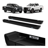 Par Estribo S10 Modelo Cabine Dupla Aluminio Preto 2020 2021