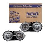 Par Farol Diagonal Duplo Ford Cargo 1317 1517 1717 2422 2428