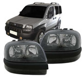 Par Farol Doblo 2002 2003 2004 2005 2007 2008 Mascara Negra