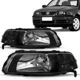 Par Farol Gol Parati Saveiro G3 00 A 03 04 05 Máscara Negra