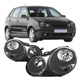 Par Farol Polo 2003 2004 2005 2006 Máscara Negra