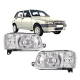 Par Farol Uno Fiorino 2004 2005 2006 2007 2008 2009 2010 Mascara Cromada 