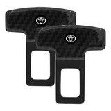 Par Fivela Lingueta Cinto Trava Anti Bip Som Toyota